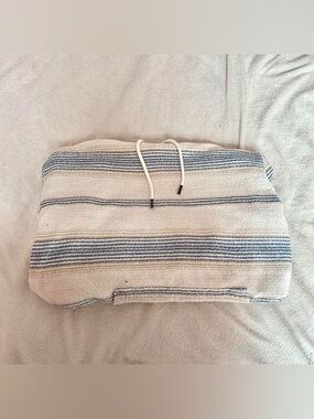 Quiksilver striped hoodie Size S